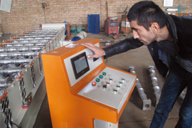 塔吉克斯坦客商合影